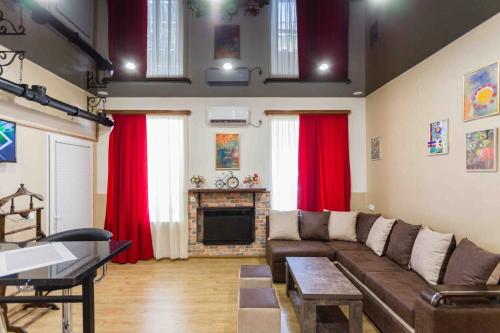 Χώρος καθιστικού στο Tasyaker Art House - Old Tbilisi