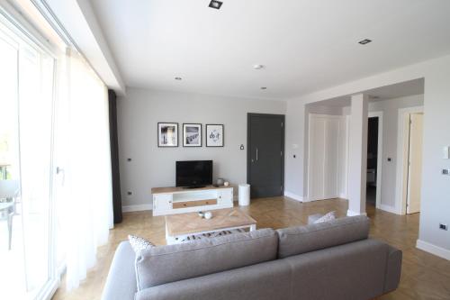 Ruang duduk di Elia Apartments