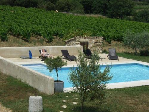 Πισίνα στο ή κοντά στο Mas Bastide st Victor à 5 mn de Lourmarin