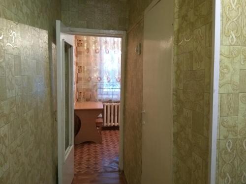 
A bathroom at Apartment Zyryanovsk on Frunze 53
