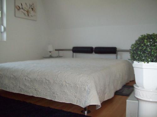 Posteľ alebo postele v izbe v ubytovaní Ferienhaus am Plattensee