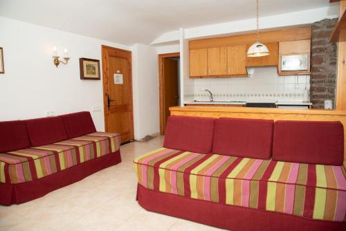 Posezení v ubytování Casa Rural Cal Bosch