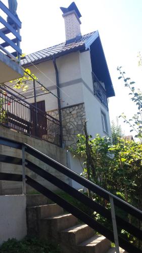 Μπαλκόνι ή βεράντα στο Vikendica pored Drine Foča