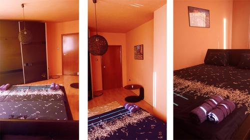 Posteľ alebo postele v izbe v ubytovaní Aya's Apartment