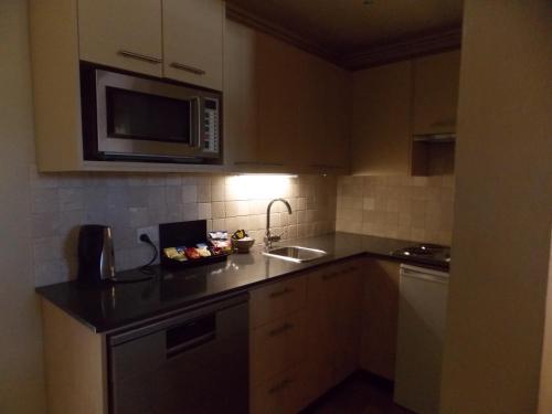 Una cocina o zona de cocina en Inn Scone