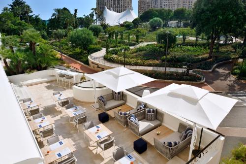 Zahrada ubytování Columbus Hotel Monte-Carlo, Curio Collection by Hilton