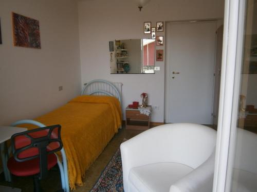 En eller flere senge i et værelse på La Finestra sul Cielo