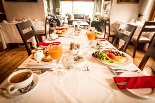 Jídlo v penzionu nebo okolí