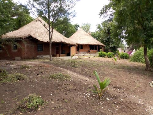 Jardin de l'établissement Bintang Bolong Lodge