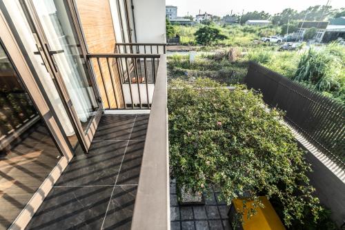 Taman di luar Homestay Villa Full House