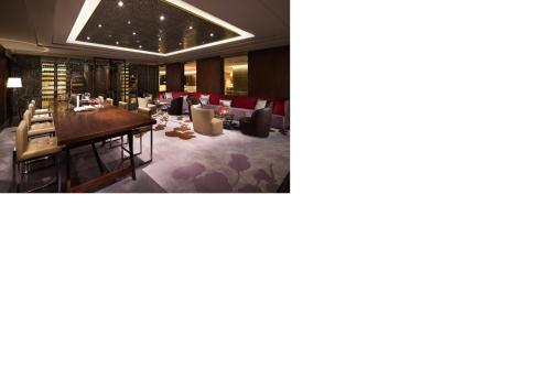 Ruang duduk di Ascott Heng Shan Shanghai