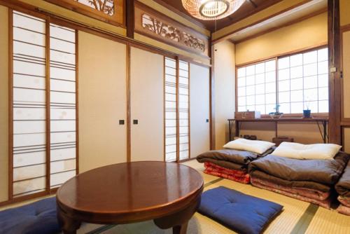 Posezení v ubytování Guest House Enishi