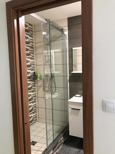 Kúpeľňa v ubytovaní Penzion JaRo