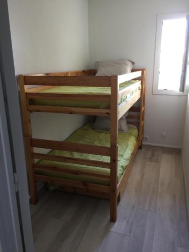 Двох'ярусне ліжко або двоярусні ліжка в номері Palavas Les Flots plage