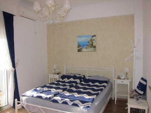 Posteľ alebo postele v izbe v ubytovaní Apartment "Happiness" near metro and center