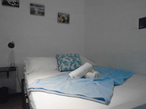 Ένα ή περισσότερα κρεβάτια σε δωμάτιο στο Llano Dorado Hotel Campestre