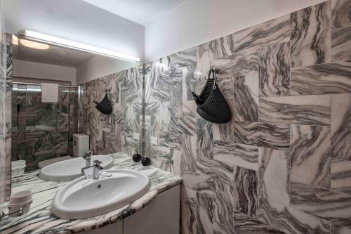 BnB Casa Rossa tesisinde bir banyo