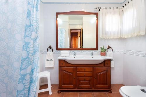 Een badkamer bij Casa Bora