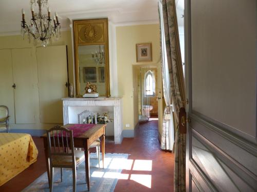 Гостиная зона в Château du Grand Jardin