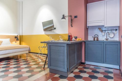 Dapur atau dapur kecil di Monocase Milano