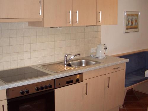 Dapur atau dapur kecil di Appartements Hirner