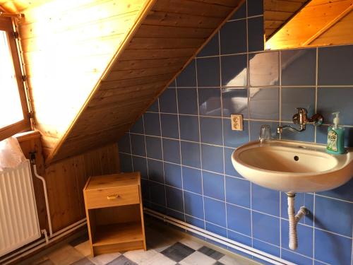 Een badkamer bij Guest House U Náhonu