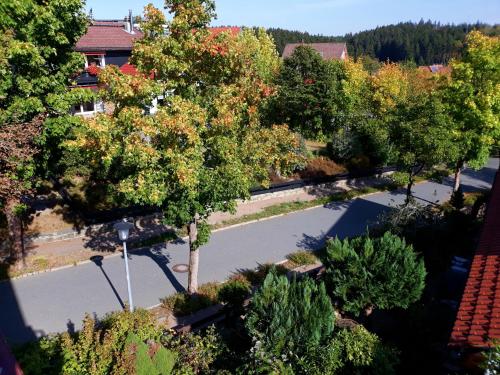 Κήπος έξω από το Hotel garni Am Hochwald