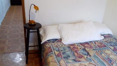 Cama o camas de una habitación en Apartamento Acoxpa