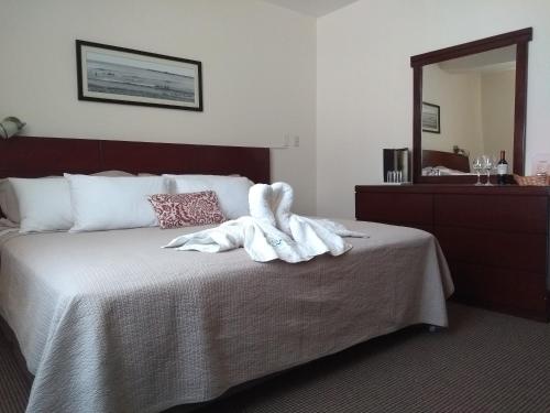 Katil atau katil-katil dalam bilik di El Puerto Hotel
