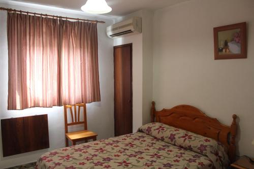 Katil atau katil-katil dalam bilik di Hostal Santa Ana