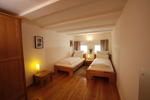 Katil atau katil-katil dalam bilik di Apartments Mitte-Inn Berlin