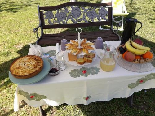 Jídlo v venkovského domu nebo okolí