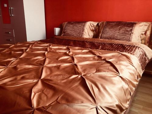 
Кровать или кровати в номере Apartment Prague
