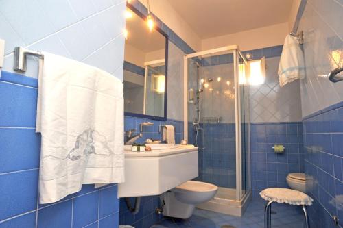Koupelna v ubytování Hotel La Casa sul Mare