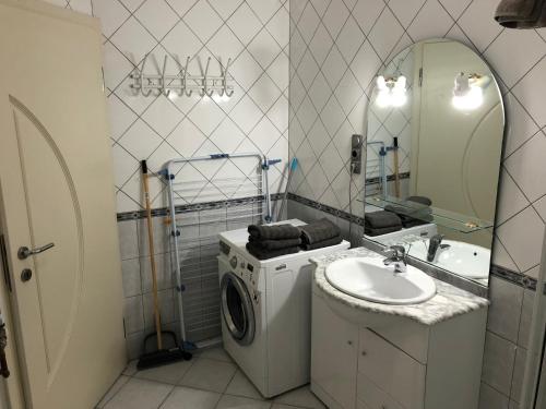 Kúpeľňa v ubytovaní Vino Apartman