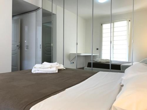 מיטה או מיטות בחדר ב-Venturini Guest House Self Check-in