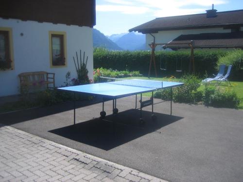 Stolní tenis v ubytování Ferienhaus Steger Maria nebo okolí