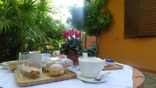 Frukostalternativ för gäster på Garden FuoriRotta