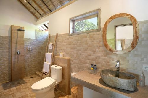 Koupelna v ubytování Bukal Sari Villas Uluwatu