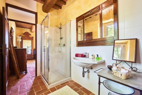 Ένα μπάνιο στο Casa Ilenia