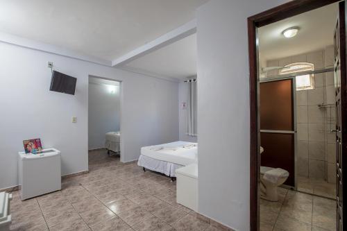 Koupelna v ubytování Iguassu Flats Hotel