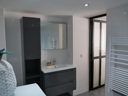 Ένα μπάνιο στο LOFT chic et moderne, déco industrielle