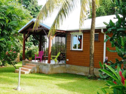 Taman di luar Gîtes LAMATELIANE
