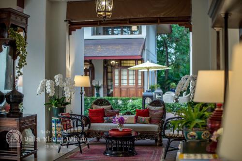 Area soggiorno di Villa Klang Wiang