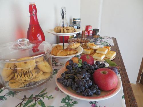 Mad på bed and breakfast-stedet eller i nærheden