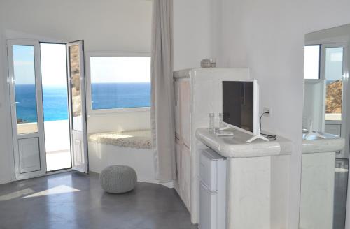 Kúpeľňa v ubytovaní Golden Beach Resort Anafi