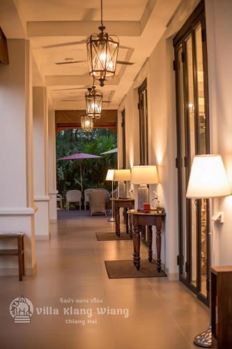 Area soggiorno di Villa Klang Wiang