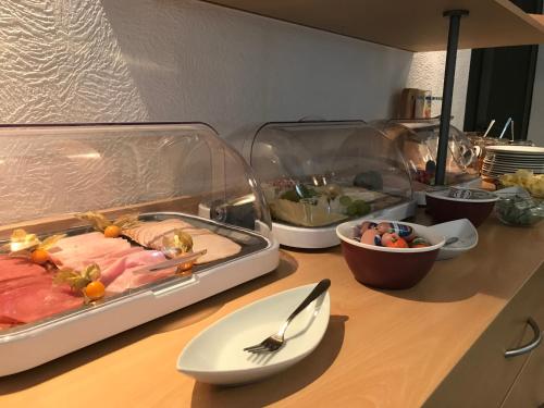 Jídlo v penzionu nebo okolí