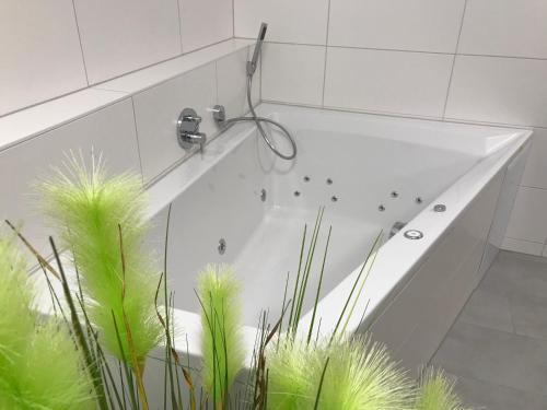 Kúpeľňa v ubytovaní Komfort-Ferienwohnung Waterkant by Meer-Ferienwohnungen