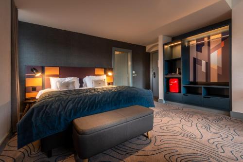 Sligachan Hotelにあるベッド